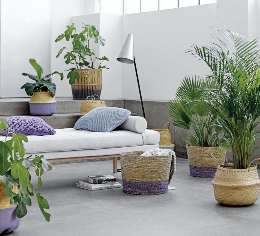 plecione osłonki na donice