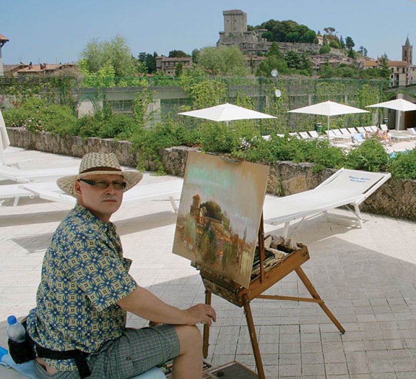 Musisz podróżować, bo ci to dobrze na malowanie robi – powiedział wiele lat temu Jerzy