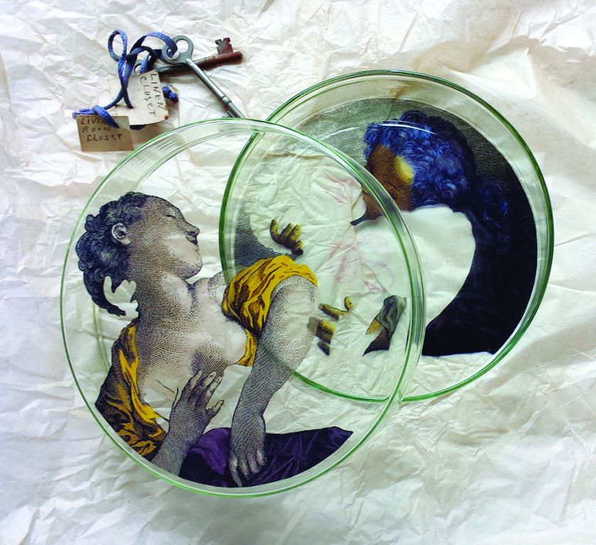 Miseczki Double Take. Obrazy na talerzach - Bruce Wayland i Marcello De Simone