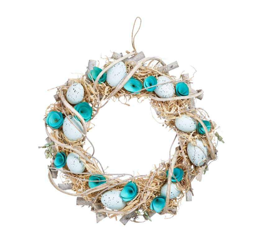 wianek wielkanocny na okno lub drzwi