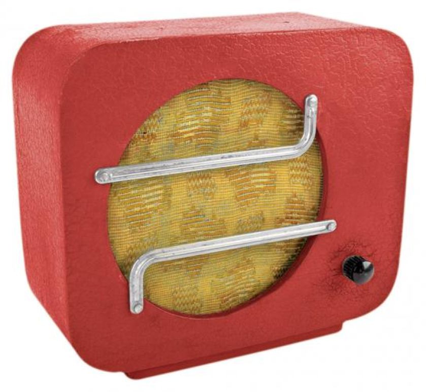 Radio z lat 50. XX w., fot. FORUM. Narodziny radia