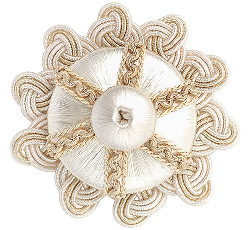 Ozdobne wykończenie sznura, HOULÈS. Wytworna zasłona