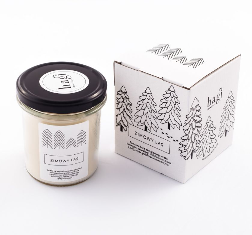 ŚWIECA ZAPACHOWA Zimowy Las