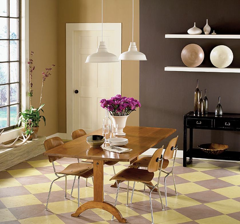 Mieszkanie pomalowane farbami Benjamina Moore