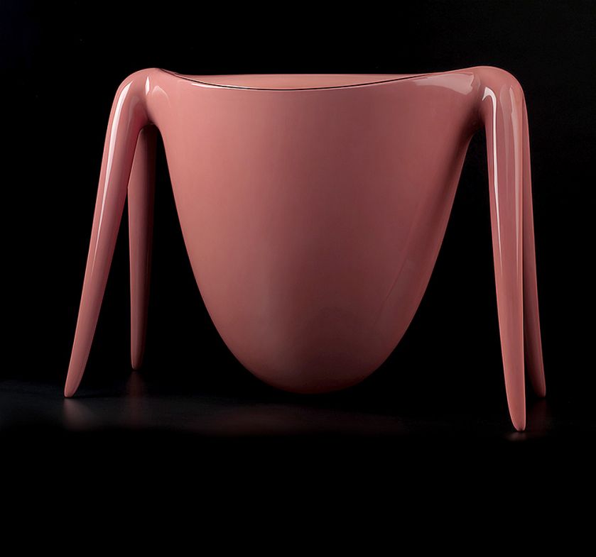 Stolik Urushi, Particles Gallery. Projektant, który rzeźbi