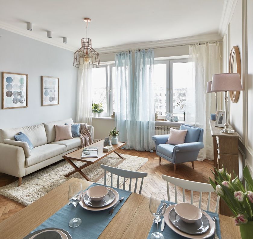 Kawalerka dla singielki - 36 metrów