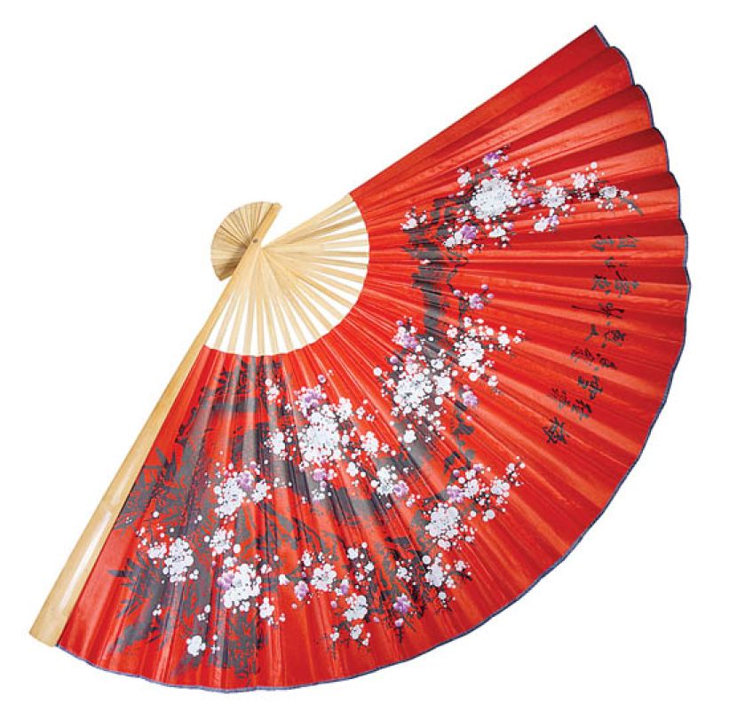 Wachlarz z motywem kwiatowym, fot. SHUTTERSTOCK.COM