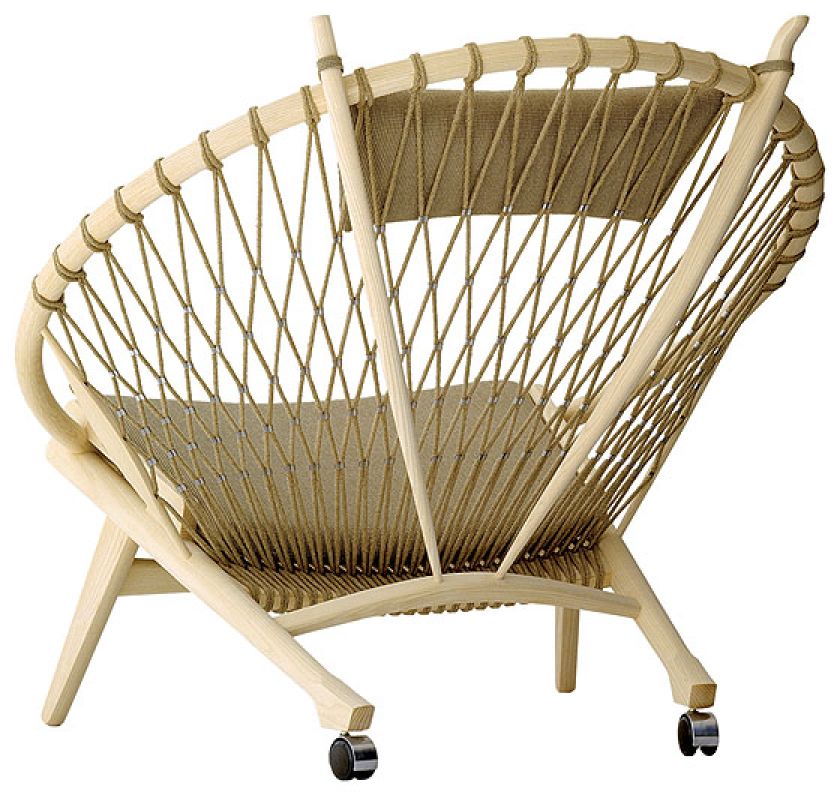 Krzesło-koło z 1986 roku. hans j. wegner