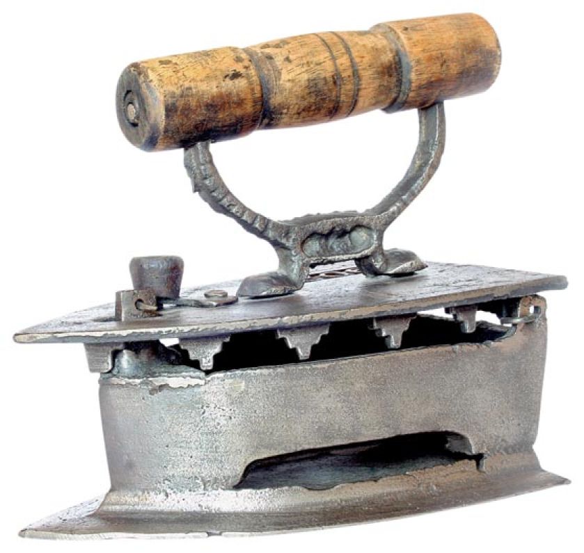 Bogato dekorowane żelazko, fot. shutterstock.com