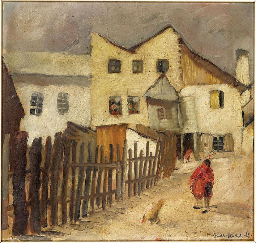 Efraim i Menasze Seidenbeutlowie Zaułek w Kazimierzu nad Wisłą