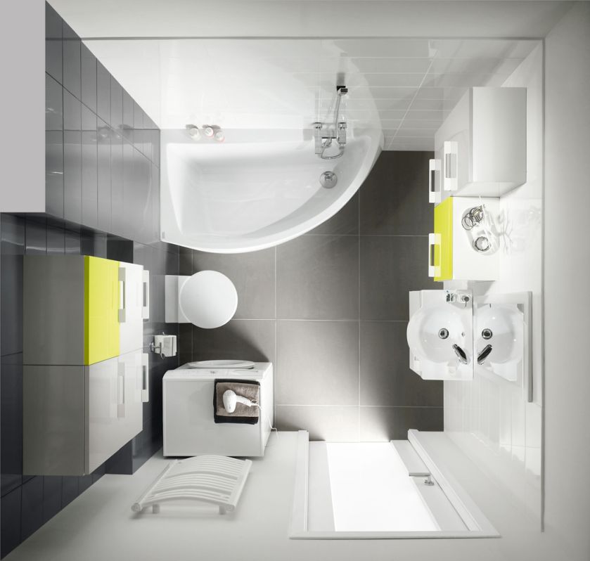 W asortymencie firmy Koło znajdziecie wiele praktycznych rozwiązań do małych łazienek. Zdjęcie: kolo.com.pl