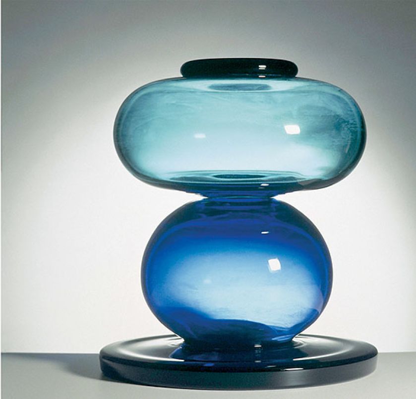 Rzeźba słynnego dizajnera Ettore Sottsassa, Vistosi, 1974 r.