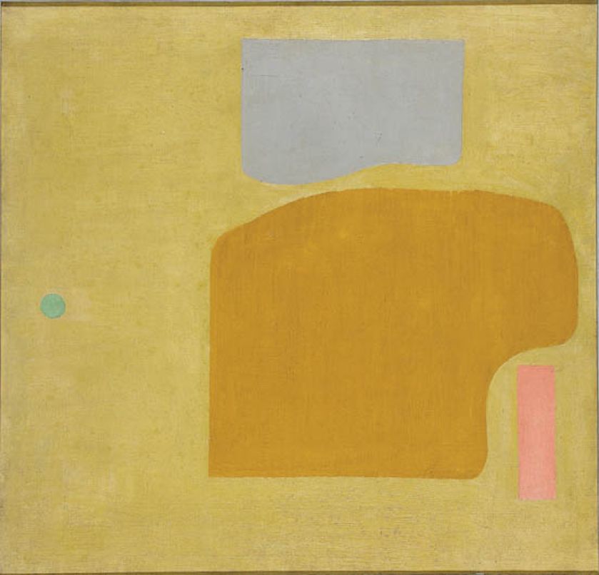 Kompozycja postsuprematyczna 2 , Władysław Strzemiński, MUZEUM SZTUKI W ŁODZI