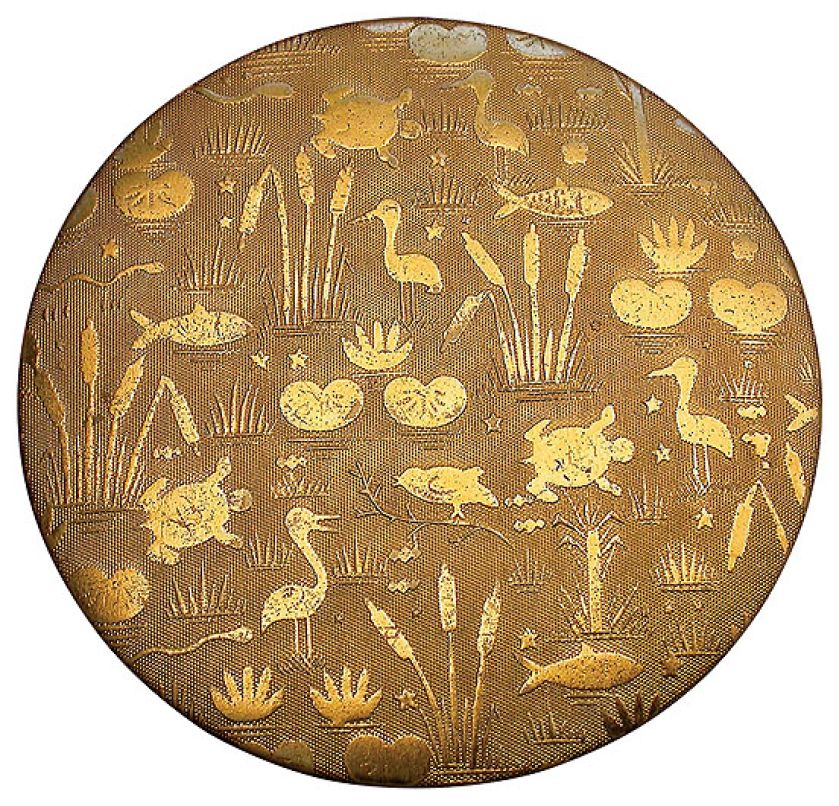 Złota, Ridson, 1924 r. Opakowania kosmetyków