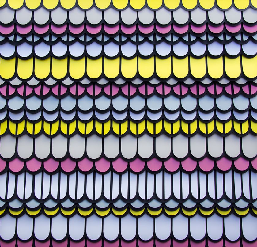 Trójwymiarowe kompozycje z papieru z serii 3D paper Geometrie.