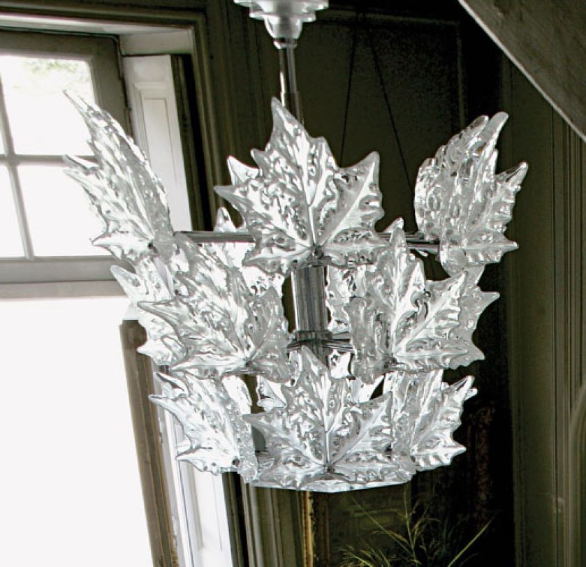 Żyrandol Champs-Élysées z 1957 r. René Lalique i szklane cudeńka