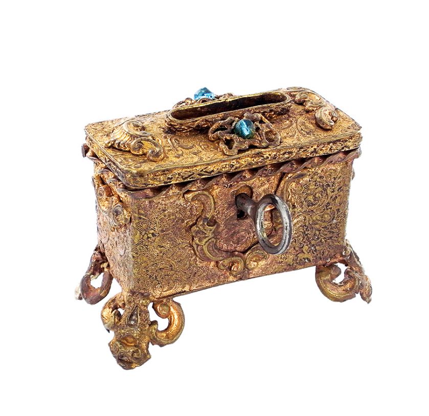 Skrzynia na skarby, I połowa XX w., Europa Zachodnia