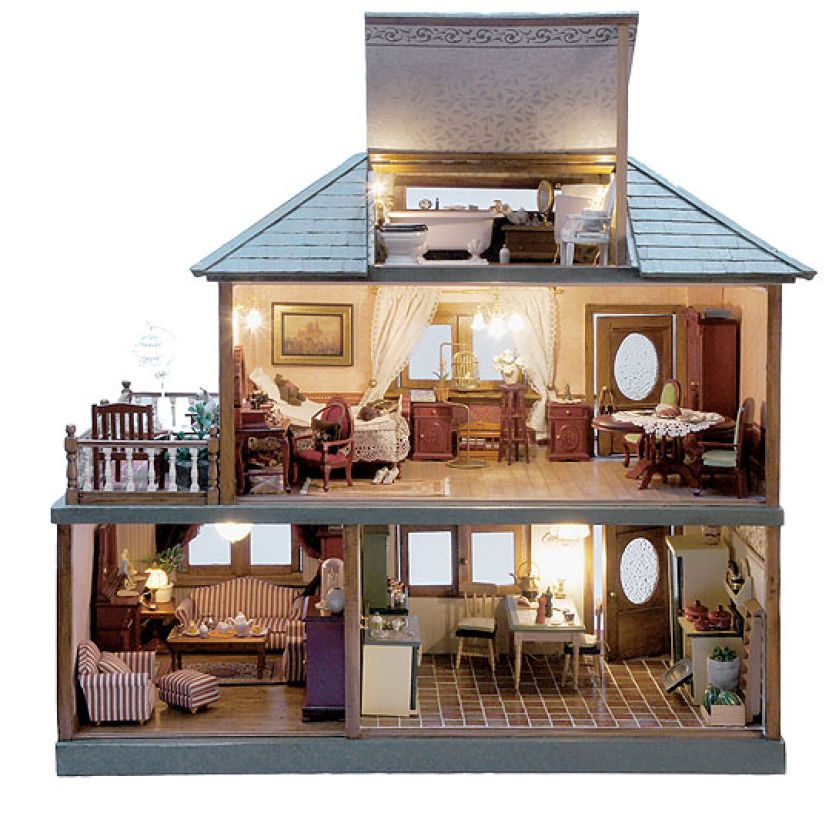 Domek z lat 60. W domku lalek