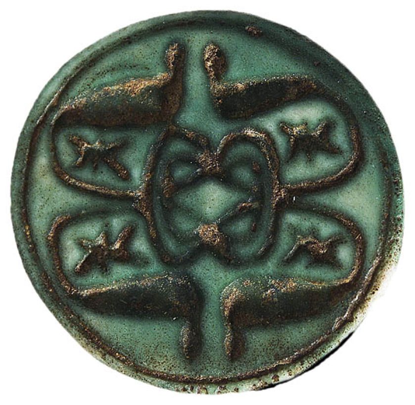 Starożytny guzik, VII-IV w. p.n.e., Egipt, Museum of Fine Art, Boston, fot. East News