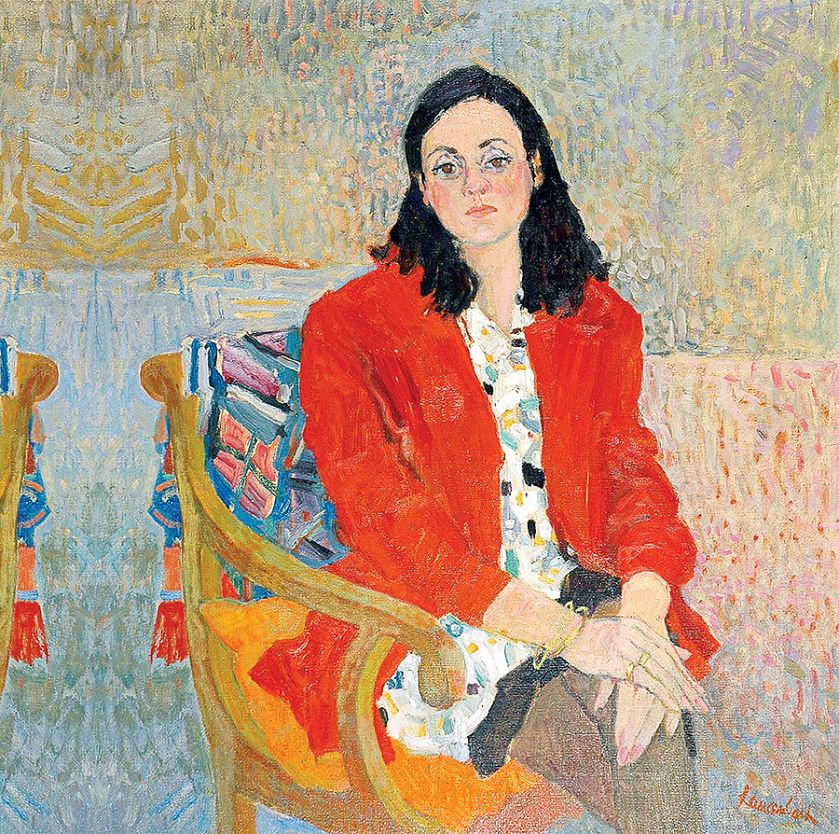Portret Małgosi W. , 1992 r. Jan Szancenbach - profesor na wirażu