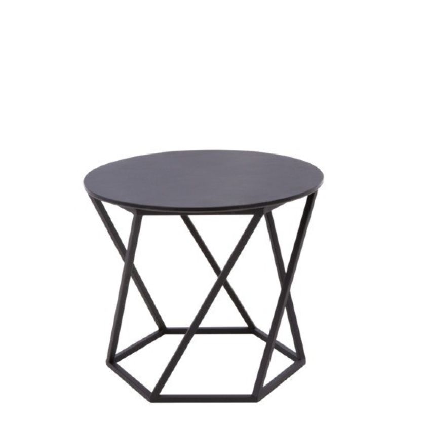 czarny stolik kawowy