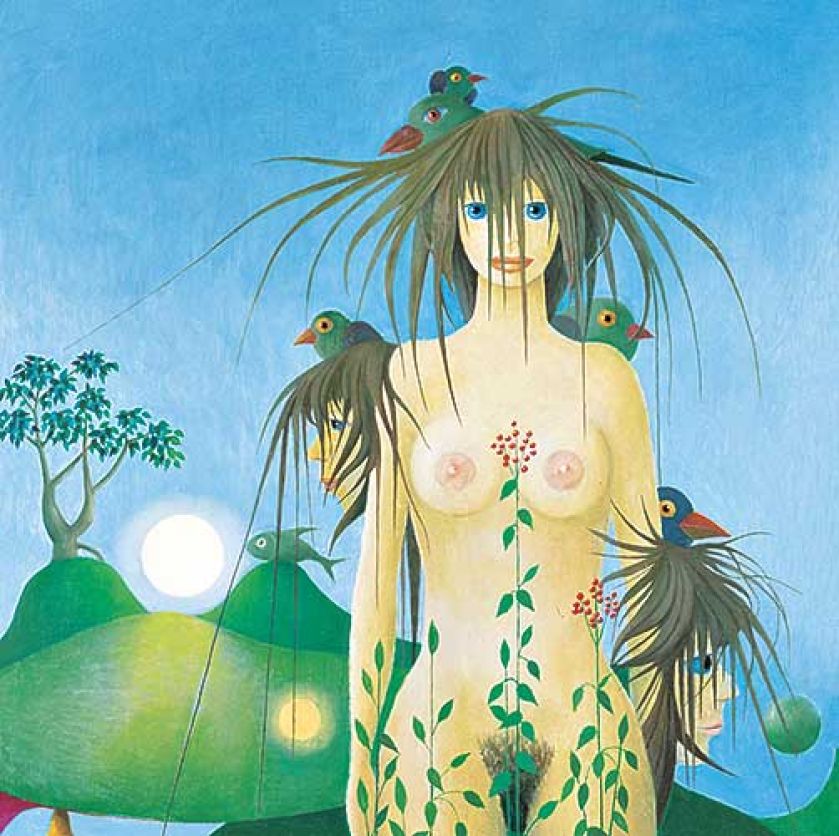 Kazimierz Mikulski ­­­­ Wiadomości nadchodzą ze wszystkich stron , 1990 r., cw 30 500 zł, cs 62 500 zł, Agra-Art.