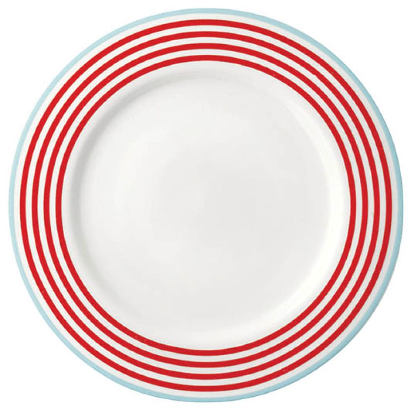 Porcelanowy talerz Juliet Red od Green Gate - 49 zł. WONDERHOME