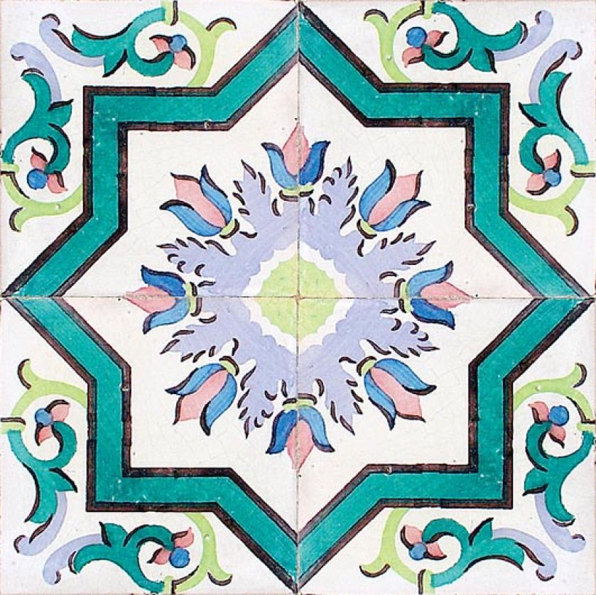 Jak portugalskie płytki z XIX wieku (od 3 do 8 euro/szt.). EUROMKII