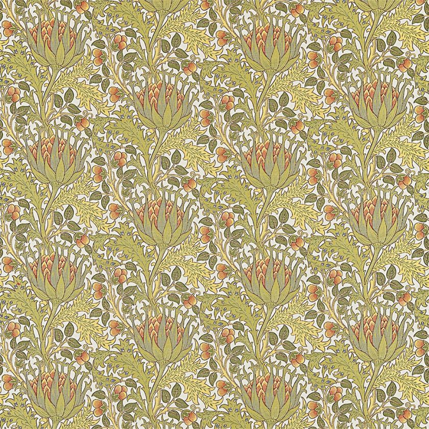 J.H. Dearle, tapeta Artichoke, 1898 r.