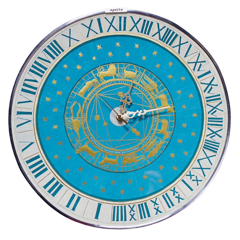 Agata Skoczylas, ręcznie malowany zegar Padewska zagadka .