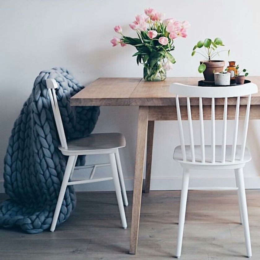 Pomysł na prezent z lnu i wełny