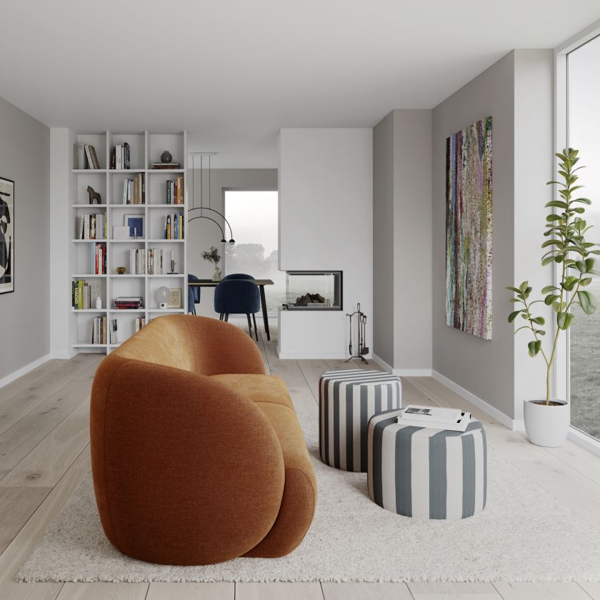 kolorowe akcenty w mieszkaniu