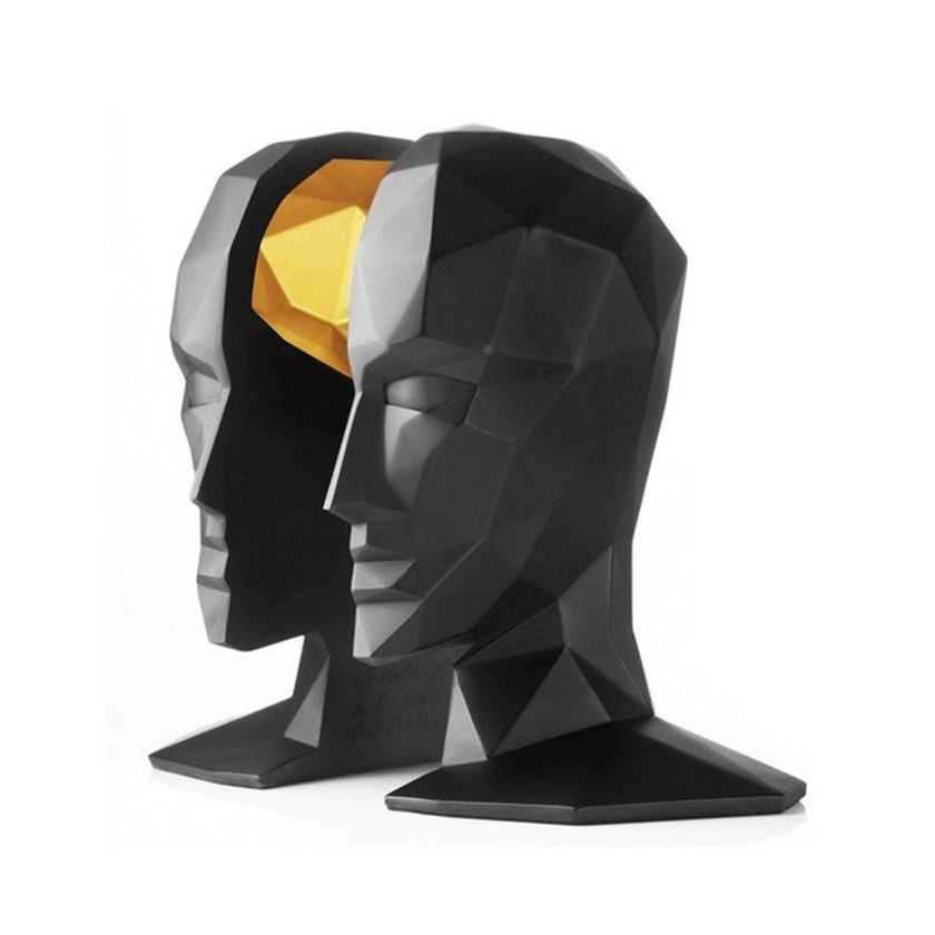 podpórki do książek głowa