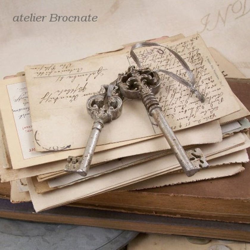Klucze ? ozdoba w stylu retro. Atelier Brocante