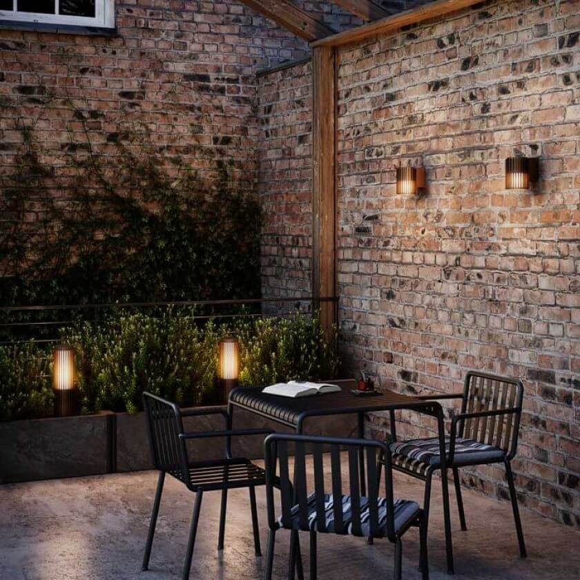 lampa tarasowa ścienna