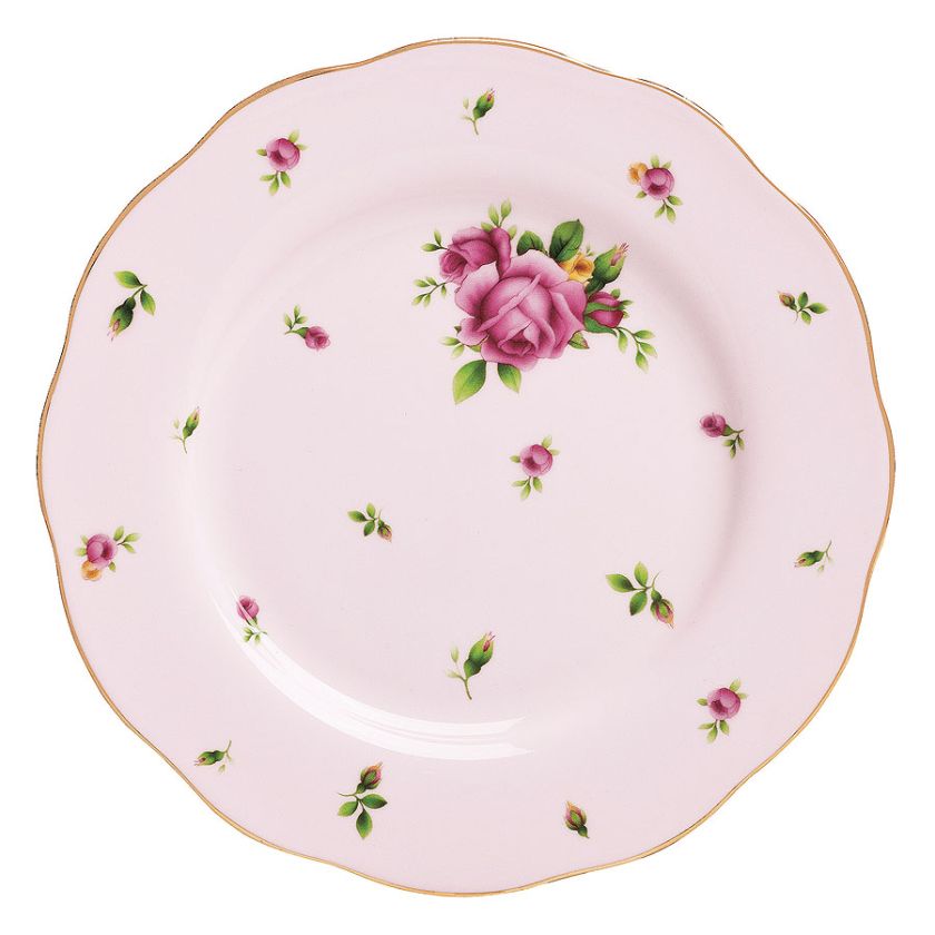 Old Country Roses zdobi wyłącznie porcelanę kostną, czyli taką, która powstaje ze spopielonych kości bydła,