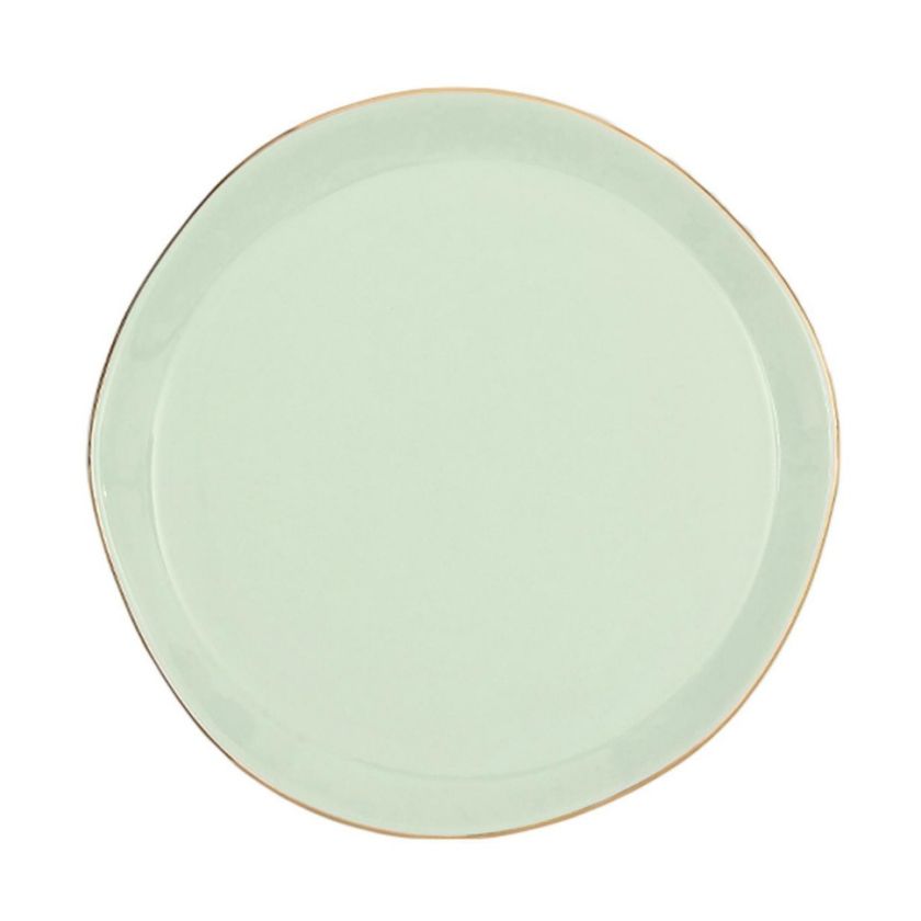 talerz miętowy zielony