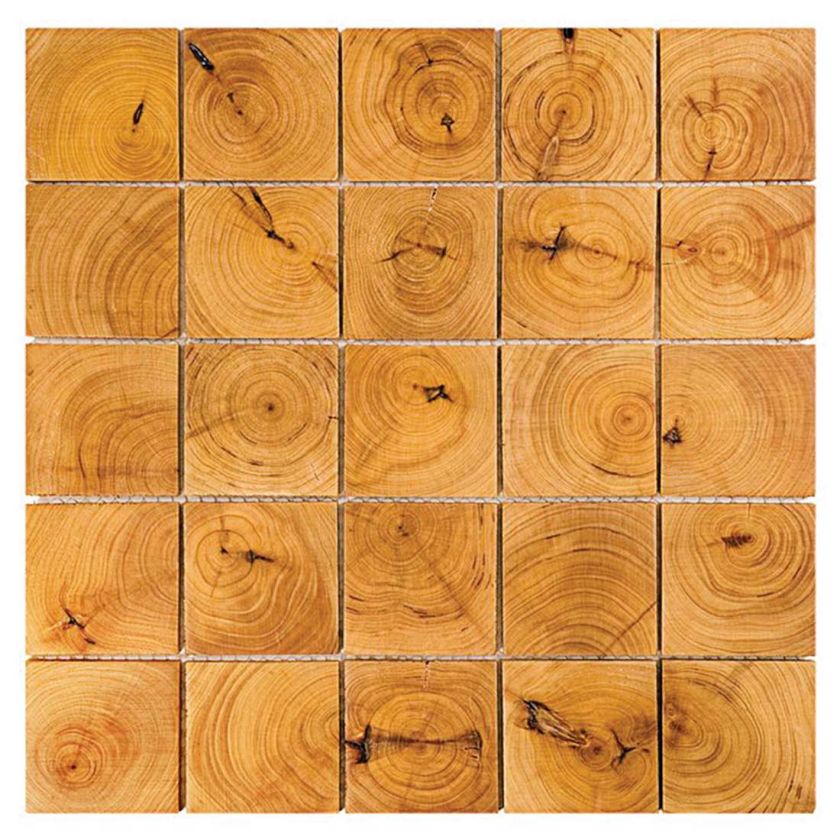 Drewniana mozaika Cypress Core 64 z serii ETN!K, dunin.eu