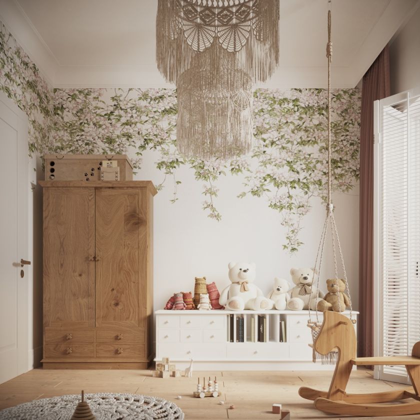 Klasyczne i naturalne wnętrza z nutką industrializmu w domu