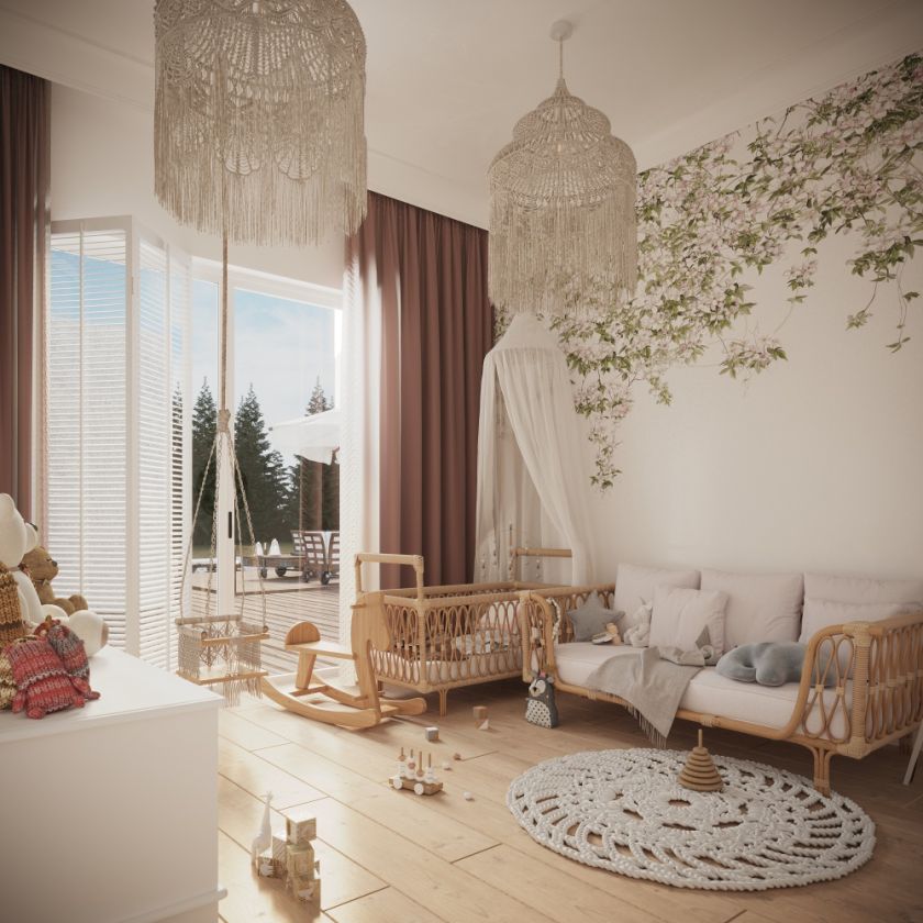 Klasyczne i naturalne wnętrza z nutką industrializmu w domu