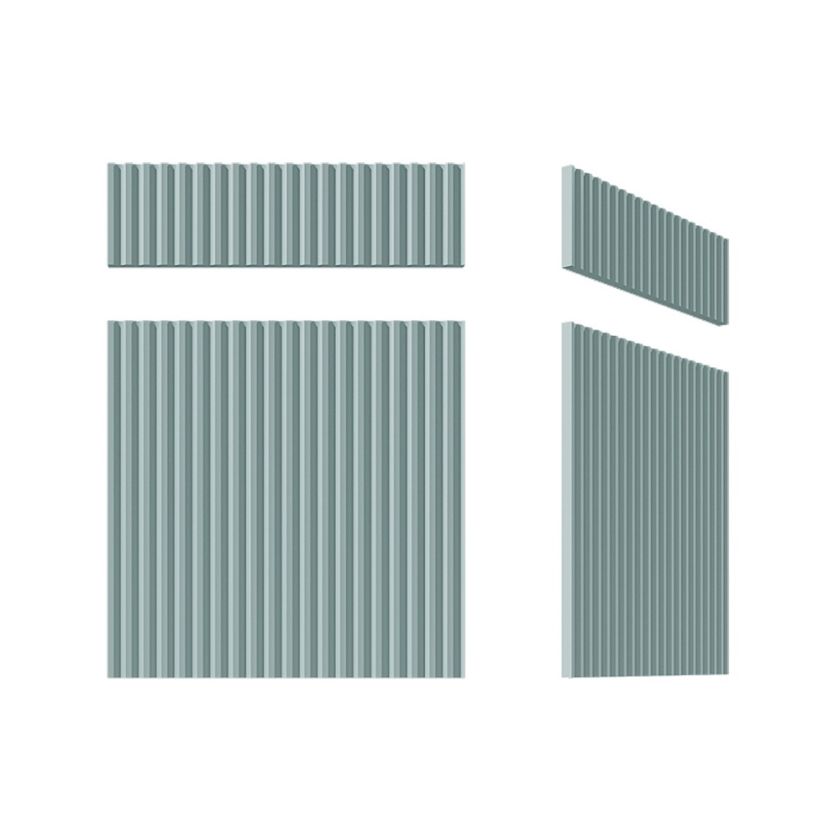 ryflowany front do szafki