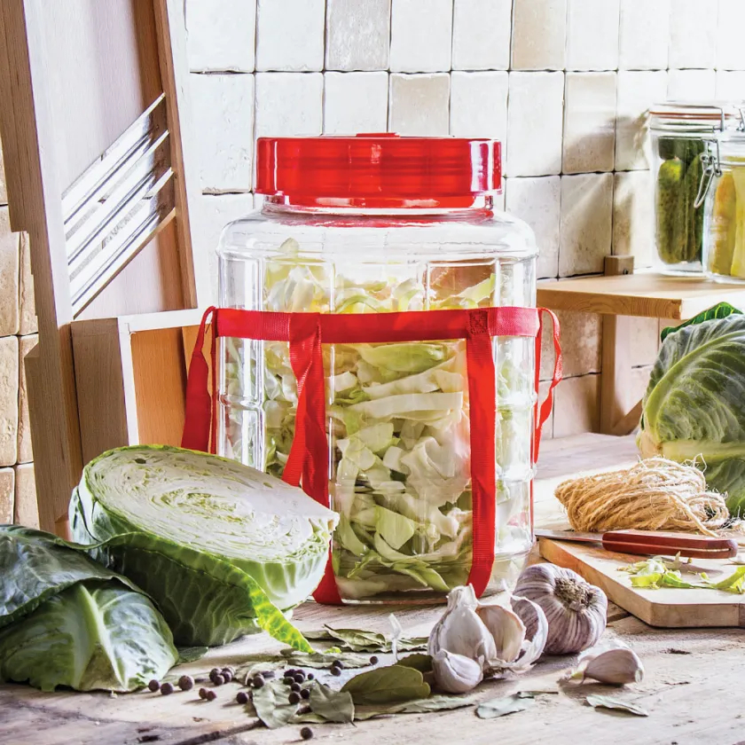 duży słoik na przetwory