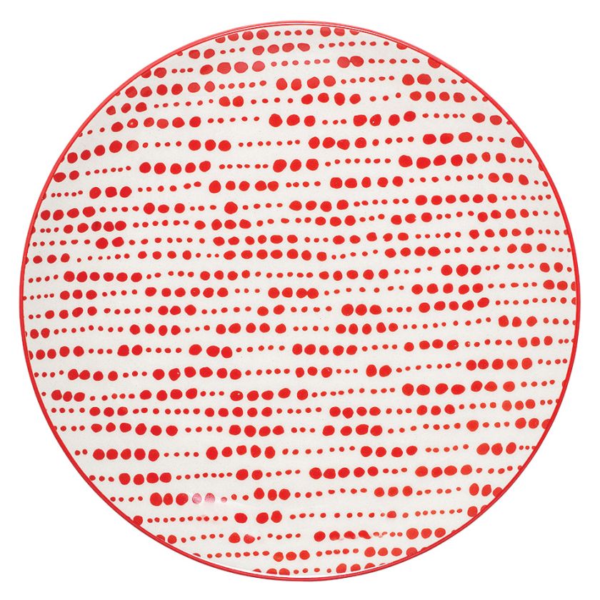 Dobre zestawienie: czerwień i biel we wnętrzu