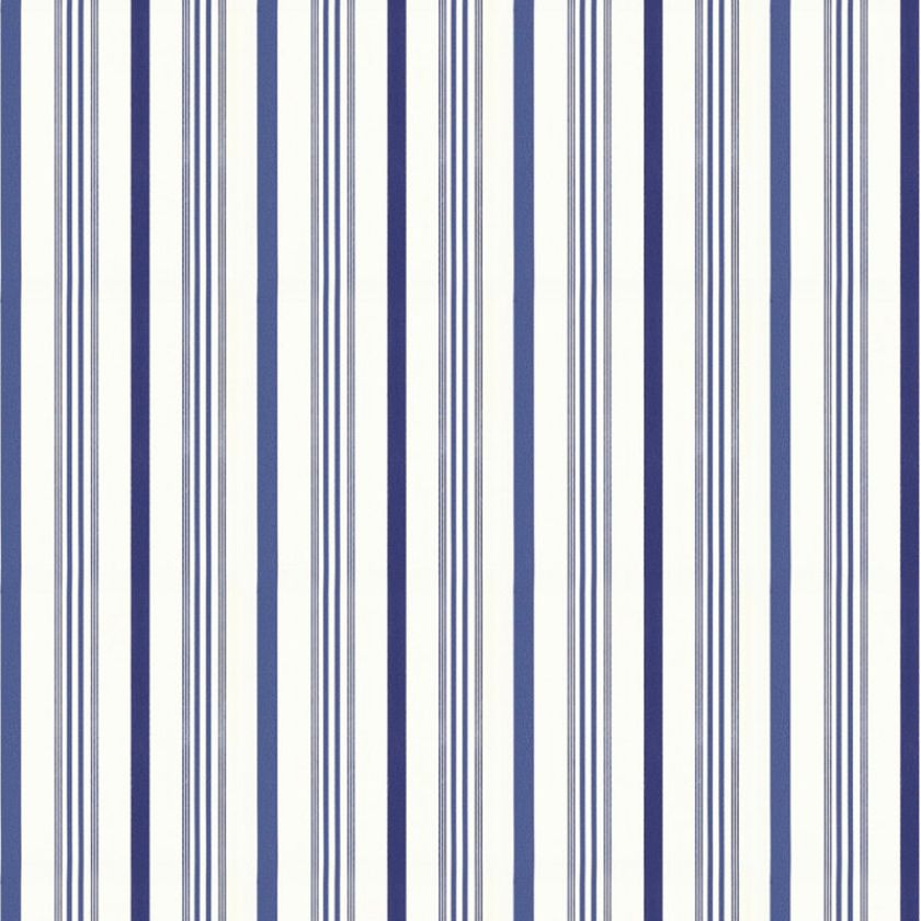 Tapeta SAVILLE STRIPE - INDIGO od Ralpha Laurena. Do kupienia w SQUARE SPACE www.squarespace.pl