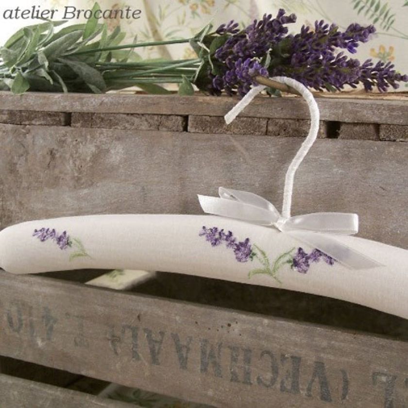 Wieszak lawenda - atelier Brocante. Nostalgiczny styl retro