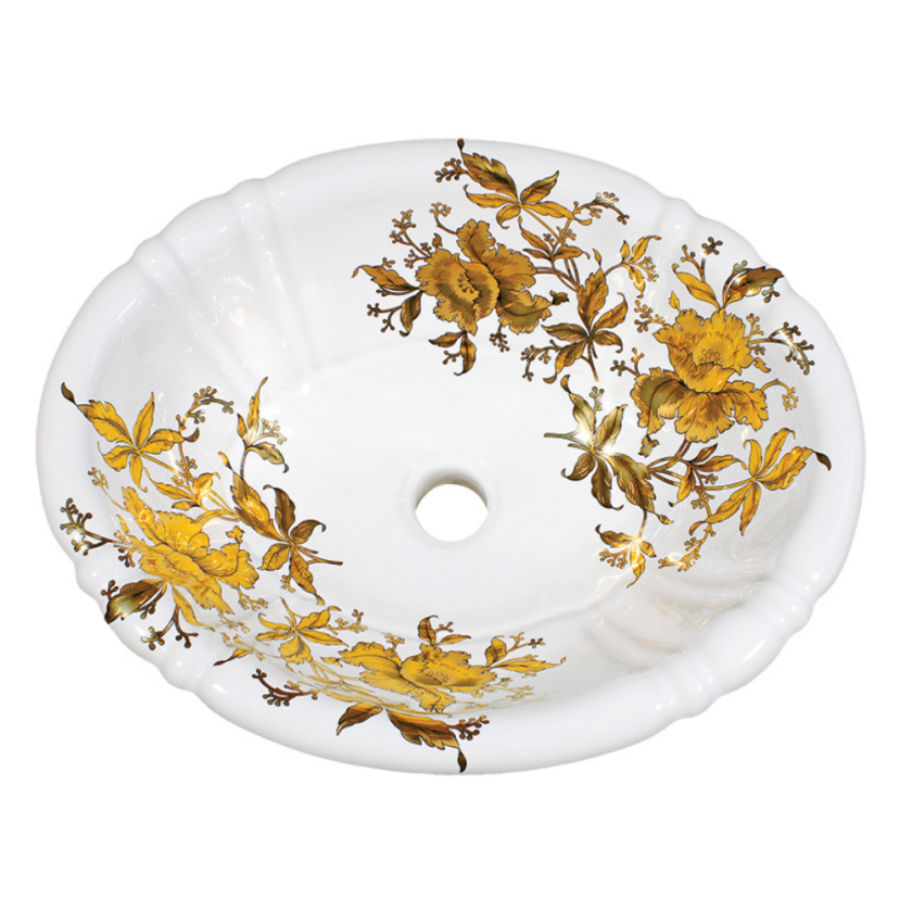 kolorowa umywalka do łazienki