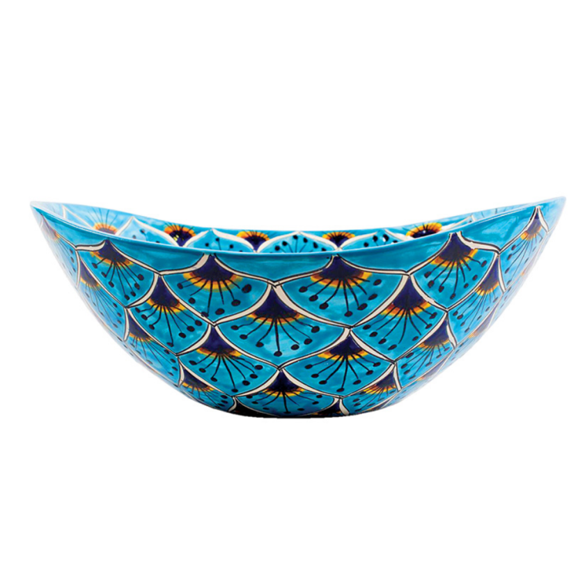 kolorowa umywalka ceramiczna