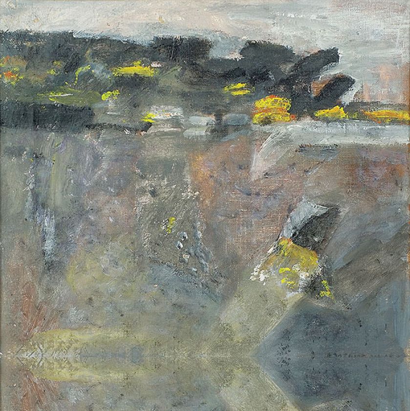 „Pejzaż”, lata 50. XX w., Piotr Potworowski,  Agra Art.