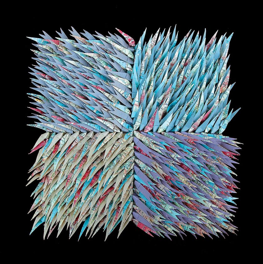 Kalejdoskop II , 2002 r. technika własna, papier