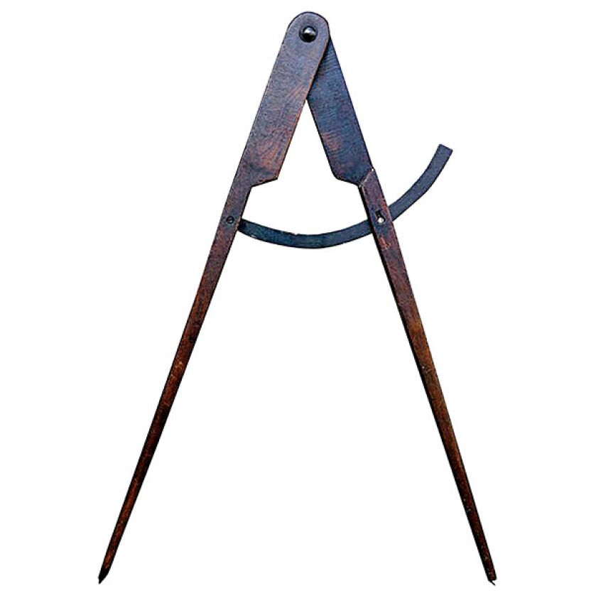 Cyrkiel nawigacyjny, początek XIX w.